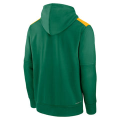 MLB Athletics Nike Authentic Collection Performance Pullover Hoodie
