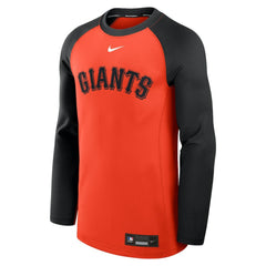MLB San Francisco Giants Nike Authentic Collection Game Time Raglan Dri-FIT Long Sleeve T-Shirt