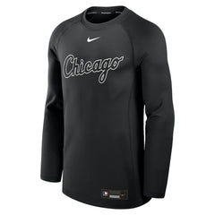 MLB Chicago White Sox Nike Authentic Collection Game Time Raglan Dri-FIT Long Sleeve T-Shirt