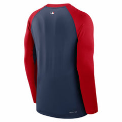 MLB St. Louis Cardinals Nike Authentic Collection Game Time Raglan Dri-FIT Long Sleeve T-Shirt