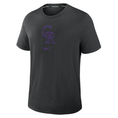 MLB Colorado Rockies Nike Authentic Collection Early Work Tri-Blend Dri-FIT T-Shirt