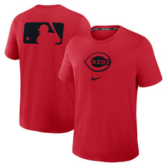 MLB Cincinnati Reds Nike Authentic Collection Early Work Tri-Blend Dri-FIT T-Shirt