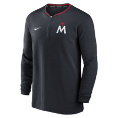 MLB Minnesota Twins Nike Authentic Collection Performance Half-Zip Top