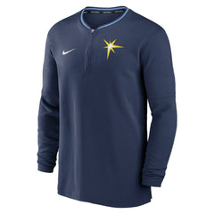 MLB Tampa Bay Rays Nike Authentic Collection Performance Half-Zip Top