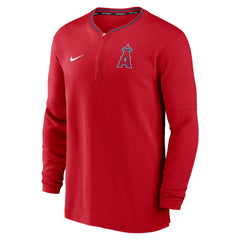 MLB Los Angeles Angels Nike Authentic Collection Performance Half-Zip Top