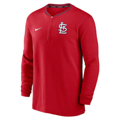 MLB St. Louis Cardinals Nike Authentic Collection Performance Half-Zip Top