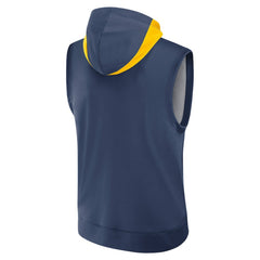 MLB Milwaukee Brewers Nike Authentic Collection Dri-FIT Sleeveless Hoodie