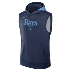 MLB Tampa Bay Rays Nike Authentic Collection Dri-FIT Sleeveless Hoodie