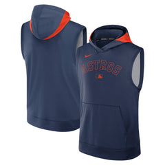 MLB Houston Astros Nike Authentic Collection Dri-FIT Sleeveless Hoodie