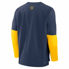 MLB Milwaukee Brewers Nike Authentic Collection Player Dri-FIT Lightweight Pullover