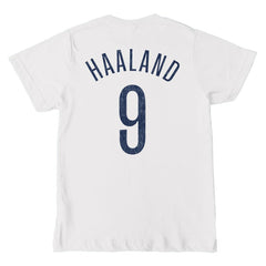 Erling Haaland Manchester City 1863FC Youth Player T-Shirt - White