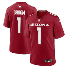 Number 1 Groom Game Jersey - Arizona Cardinals