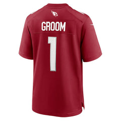 Number 1 Groom Game Jersey - Arizona Cardinals