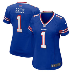 Number 1 Bride Women's Game Jersey - Buffalo Bills