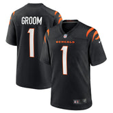 Number 1 Groom Game Jersey - Cincinnati Bengals