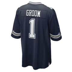 Number 1 Groom Game Jersey - Dallas Cowboys