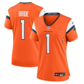 Number 1 Bride Women's Game Jersey - Denver Broncos
