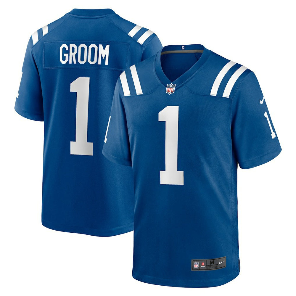 Number 1 Groom Game Jersey - Indianapolis Colts