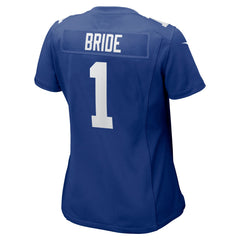 Number 1 Bride Women's Game Jersey - New York Giants