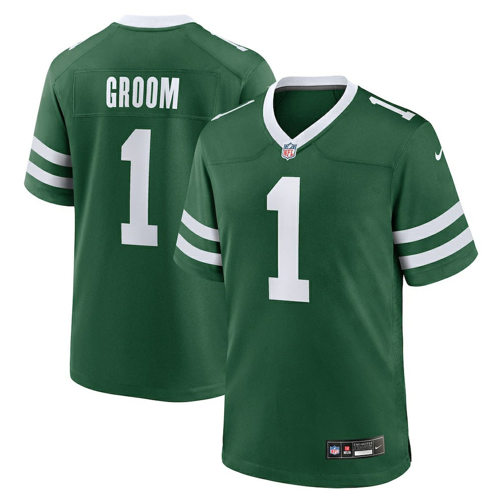 Number 1 Groom Game Jersey - New York Jets