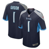 Number 1 Groom Game Jersey - Tennessee Titans