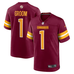 Number 1 Groom Game Jersey - Washington Commanders