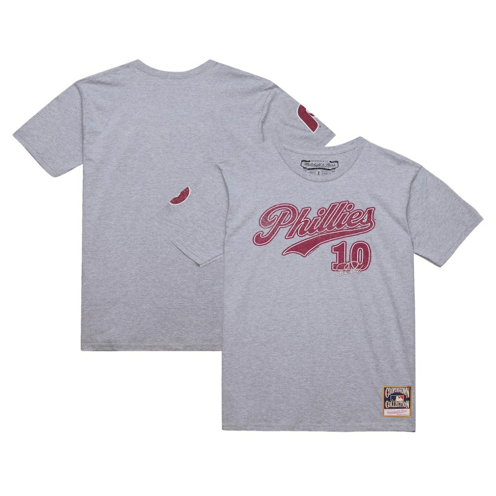 MLB Darren Daulton Philadelphia Phillies Mitchell & Ness Cooperstown Collection Player T-Shirt