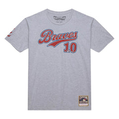 MLB Chipper Jones Atlanta Braves Mitchell & Ness Cooperstown Collection Player T-Shirt