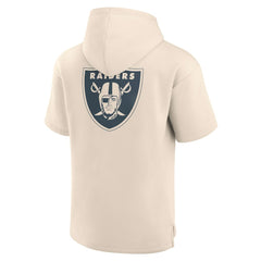 Elements Future Ground Lettering Short Sleeve Pullover Hoodie - Las Vegas Raiders