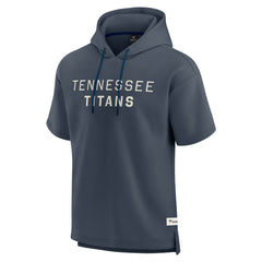 Elements Future Ground Lettering Short Sleeve Pullover Hoodie - Tennessee Titans