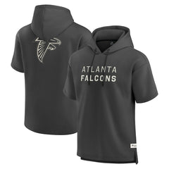 Elements Future Ground Lettering Short Sleeve Pullover Hoodie - Atlanta Falcons