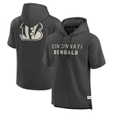 Elements Future Ground Lettering Short Sleeve Pullover Hoodie - Cincinnati Bengals