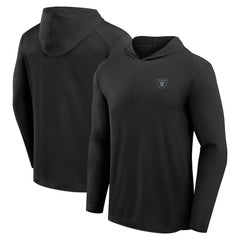 Front Office Power Mono Long Sleeve Hoodie T-Shirt - Las Vegas Raiders
