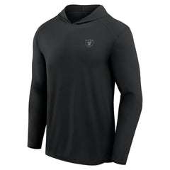 Front Office Power Mono Long Sleeve Hoodie T-Shirt - Las Vegas Raiders