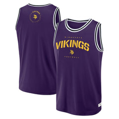 Elements Future Ground Jersey Tank Top - Minnesota Vikings