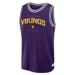 Elements Future Ground Jersey Tank Top - Minnesota Vikings