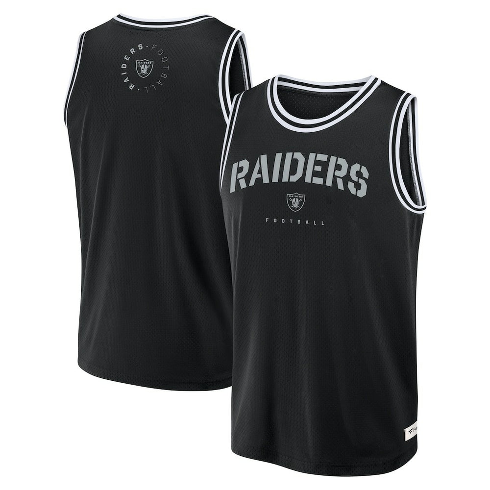 Elements Future Ground Jersey Tank Top - Las Vegas Raiders