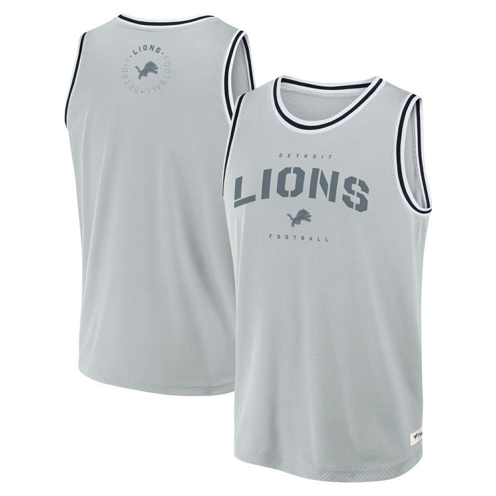 Elements Future Ground Jersey Tank Top - Detroit Lions