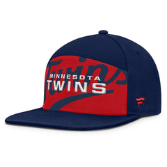 MLB Minnesota Twins Fanatics Clubhouse Splitter Snapback Hat