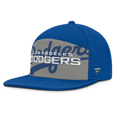 MLB Los Angeles Dodgers Fanatics Clubhouse Splitter Snapback Hat