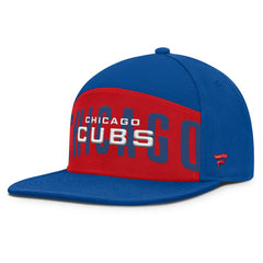 MLB Chicago Cubs Fanatics Clubhouse Splitter Snapback Hat