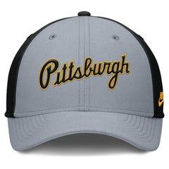 MLB Pittsburgh Pirates Nike Rise Swoosh Performance Flex Hat
