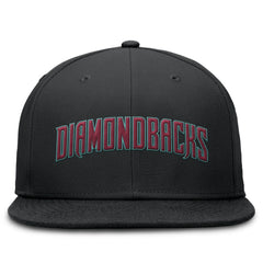 MLB Arizona Diamondbacks Nike Wordmark Dri-FIT Round Bill True Fitted Hat