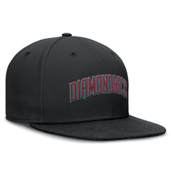 MLB Arizona Diamondbacks Nike Wordmark Dri-FIT Round Bill True Fitted Hat