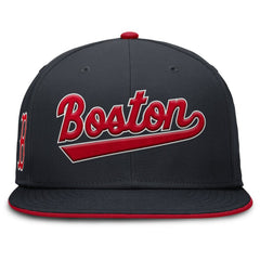 MLB Boston Red Sox Nike Primetime Dri-FIT Round Bill True Fitted Hat