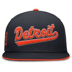 MLB Detroit Tigers Nike Primetime Dri-FIT Round Bill True Fitted Hat