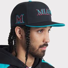 MLB Miami Marlins Nike 2025 City Connect Performance Fitted Hat