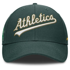 MLB Athletics Nike Rise Gaberdine Adjustable Hat