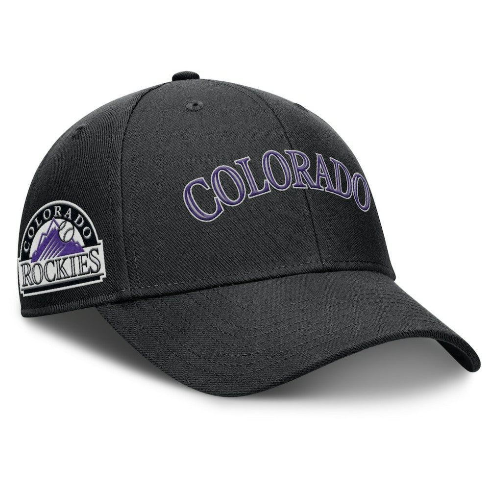 MLB Colorado Rockies Nike Rise Gaberdine Adjustable Hat