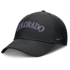 MLB Colorado Rockies Nike Rise Gaberdine Adjustable Hat